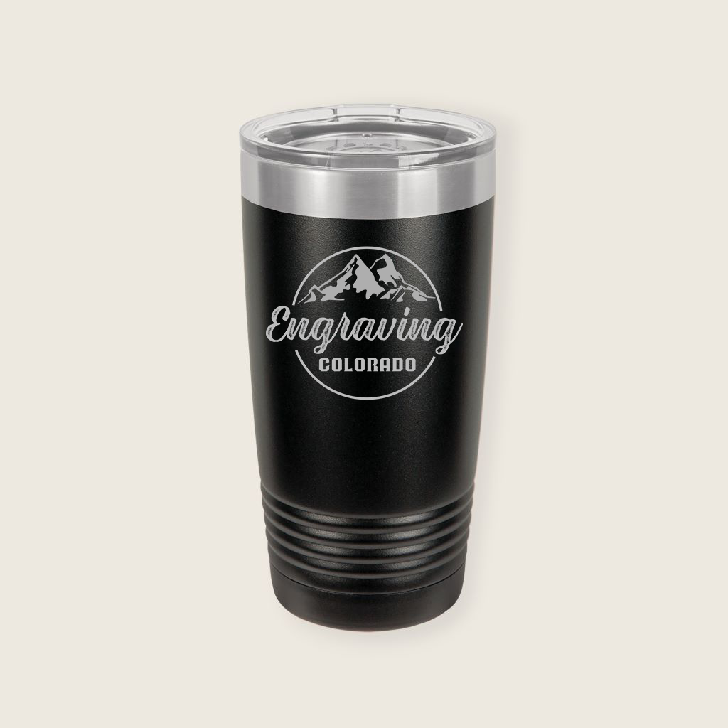 (Master Copy) Engraving Colorado 20oz Stainless Steel Tumbler
