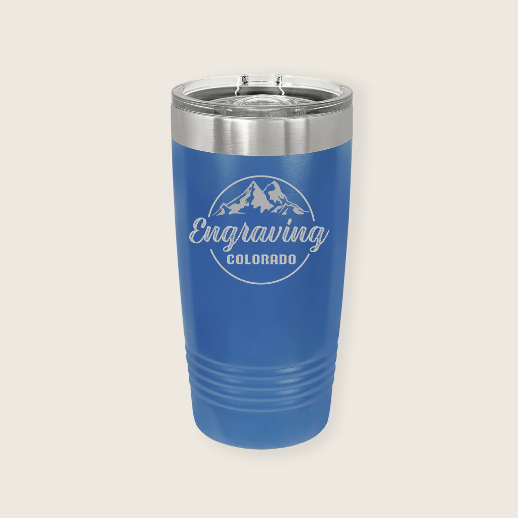 (Master Copy) Engraving Colorado 20oz Stainless Steel Tumbler