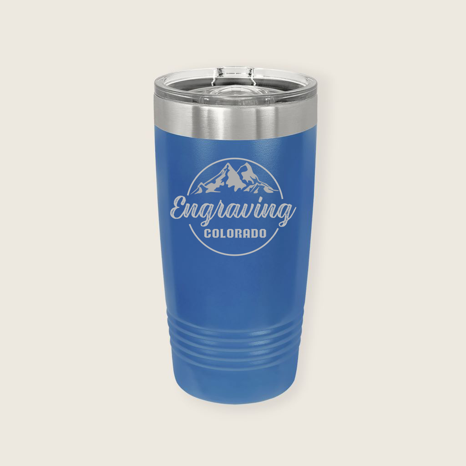 (Master Copy) Engraving Colorado 20oz Stainless Steel Tumbler