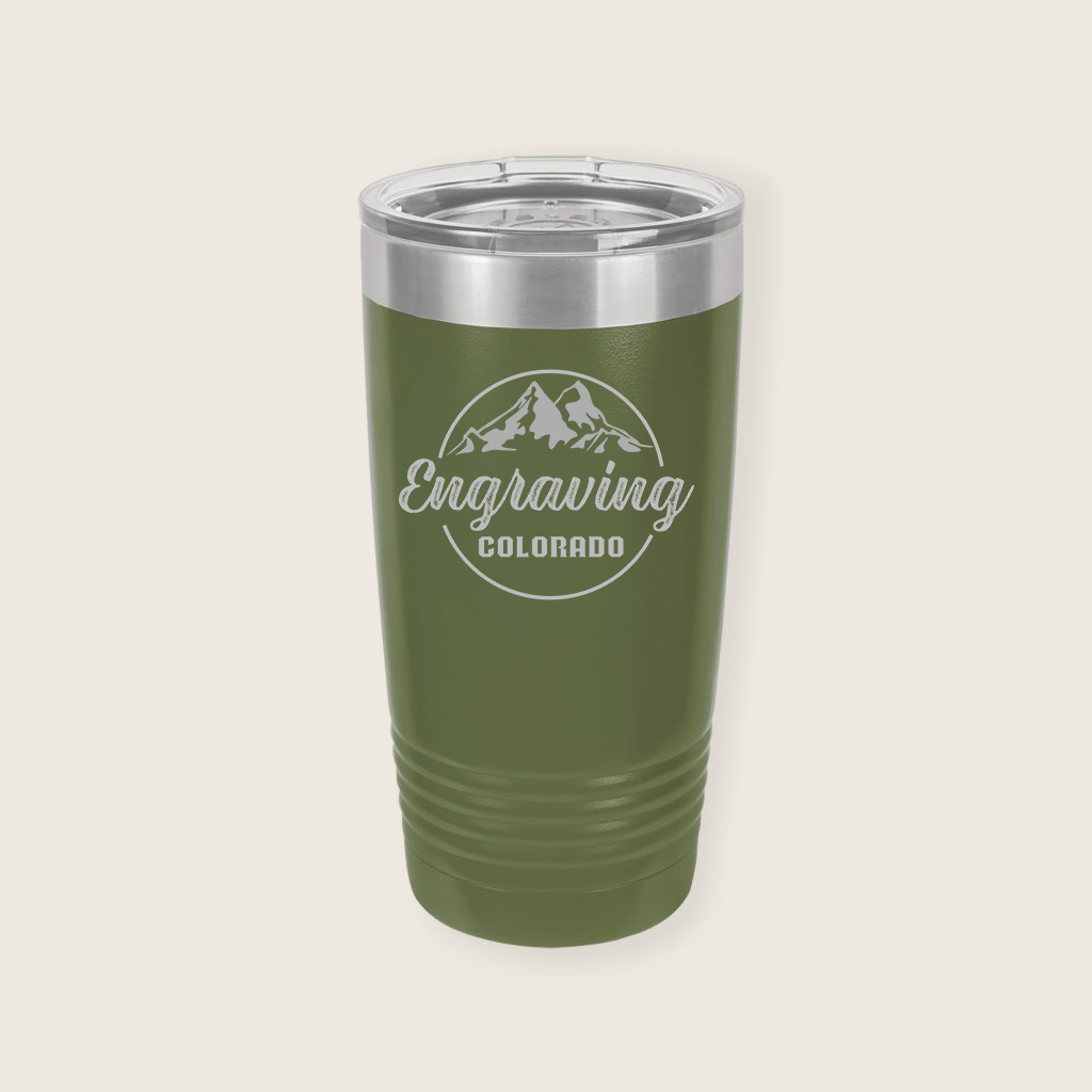 (Master Copy) Engraving Colorado 20oz Stainless Steel Tumbler