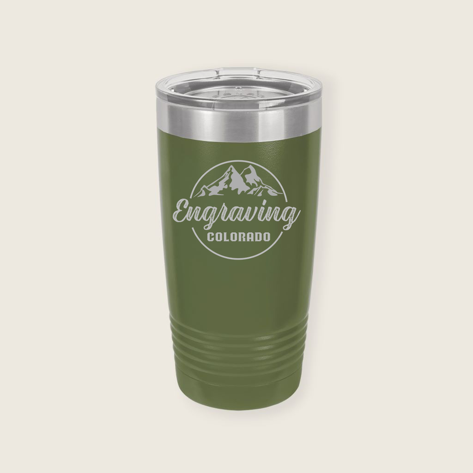 (Master Copy) Engraving Colorado 20oz Stainless Steel Tumbler