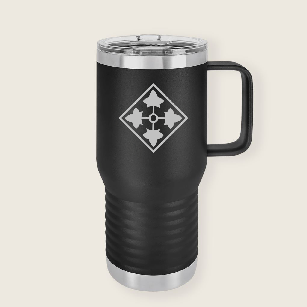 4ID 20oz Stainless Steel Travel Mug w/ Slider Lid