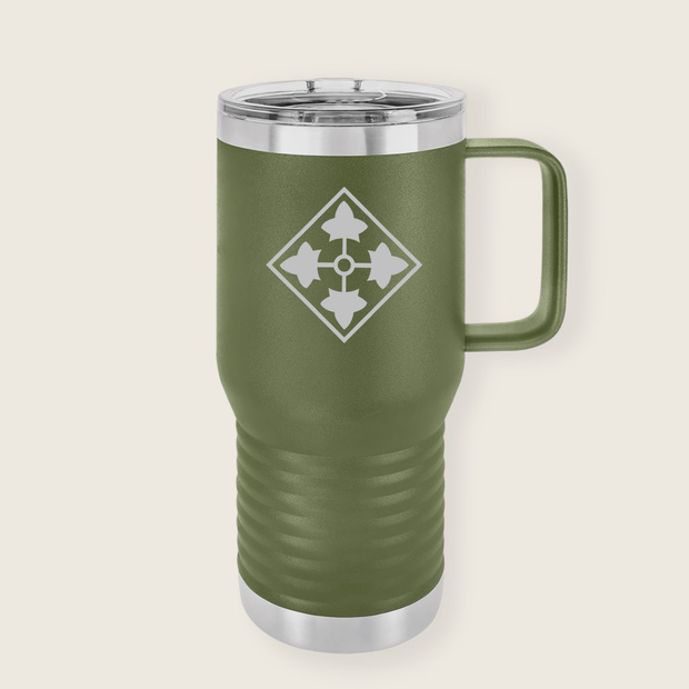 4ID 20oz Stainless Steel Travel Mug w/ Slider Lid