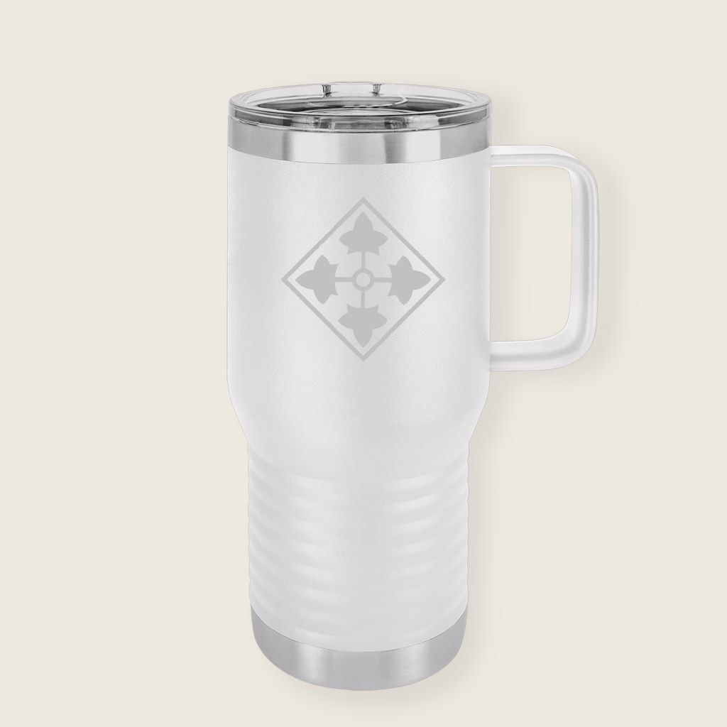 4ID 20oz Stainless Steel Travel Mug w/ Slider Lid