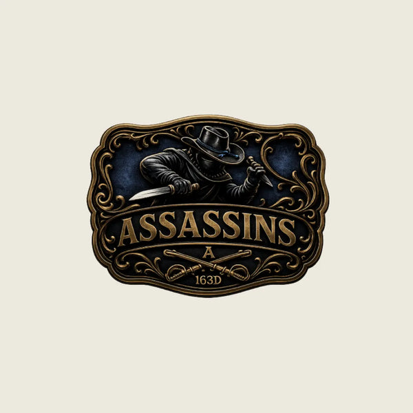 Assassins 3" Sticker