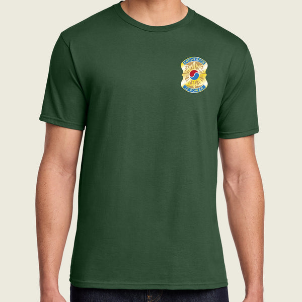 bigfoot outfitters green cotton shirt front