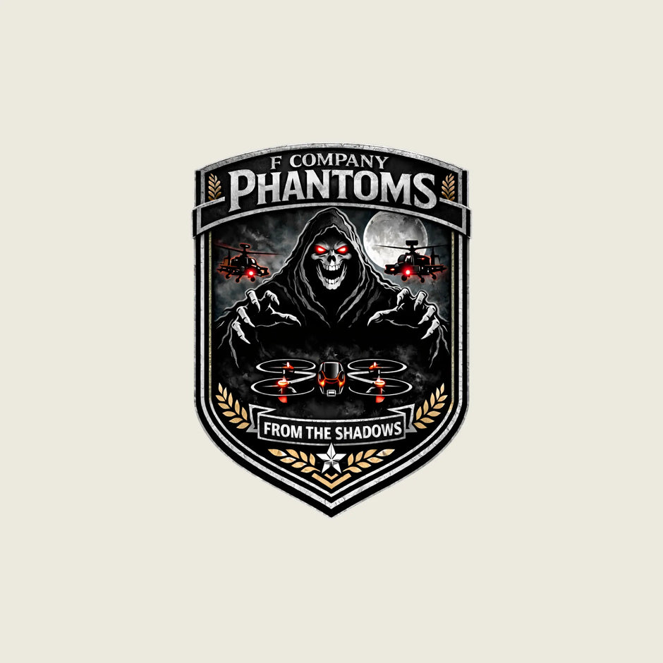 F CO Phantoms sticker