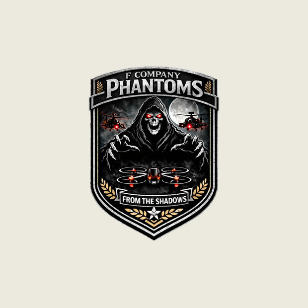 F CO Phantoms sticker