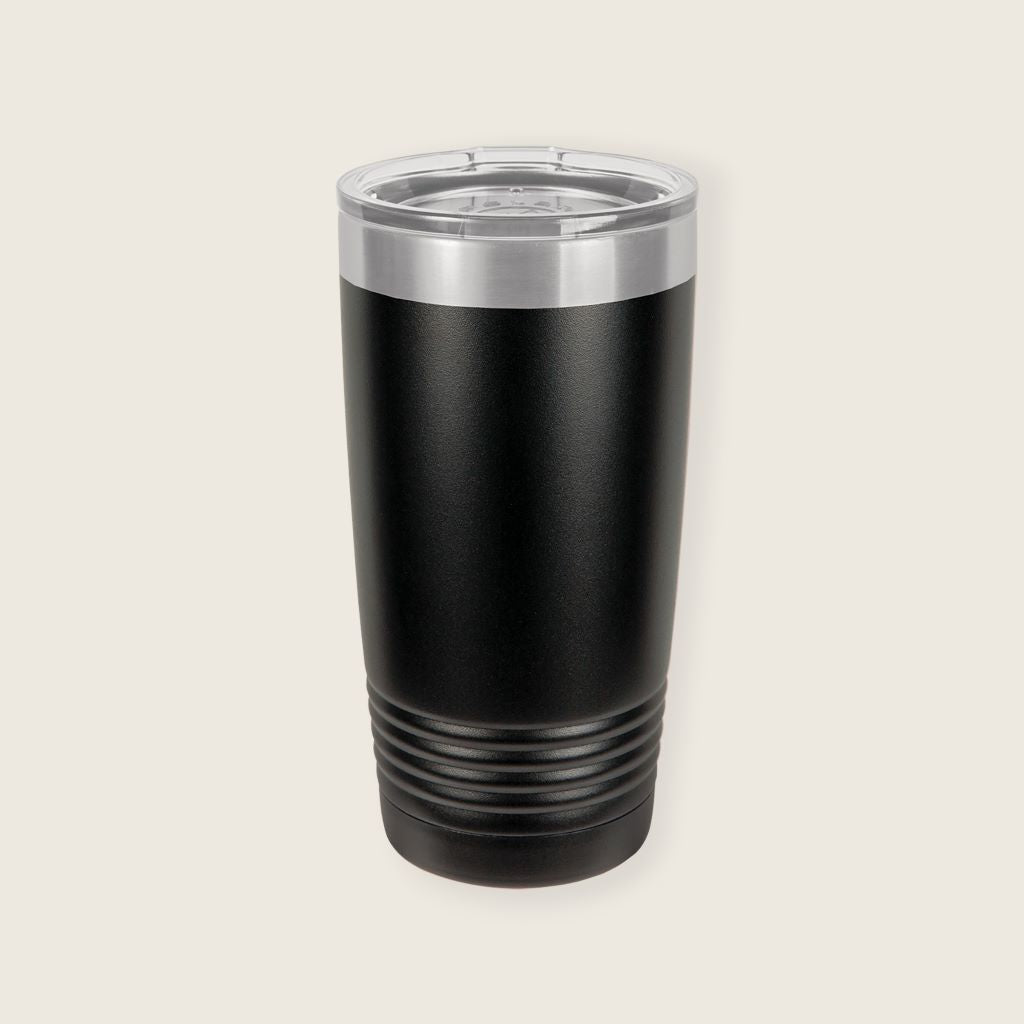 black tumbler blank