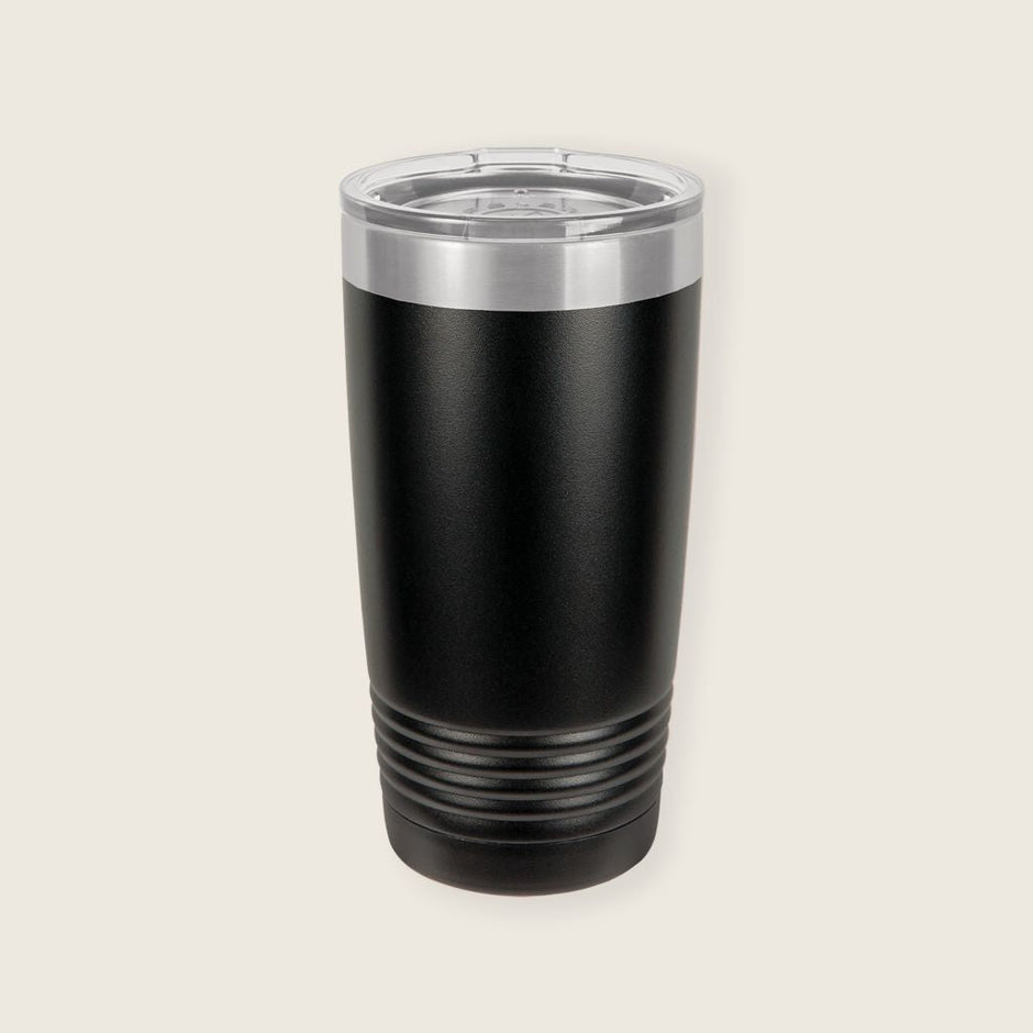 black tumbler blank