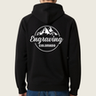 (Master Copy) Black Cotton Pullover Hoodie