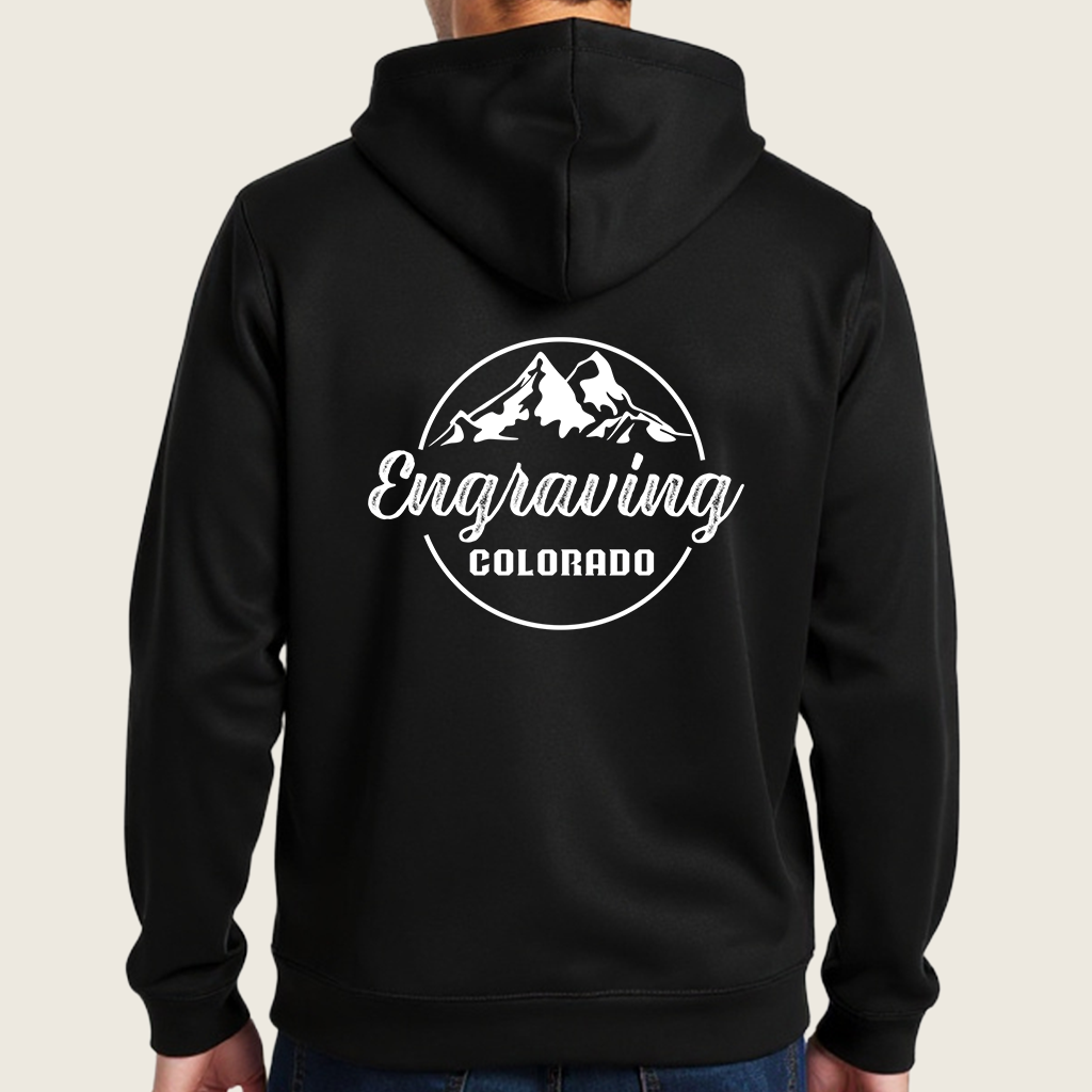 (Master Copy) Black Dri Fit Pullover Hoodie