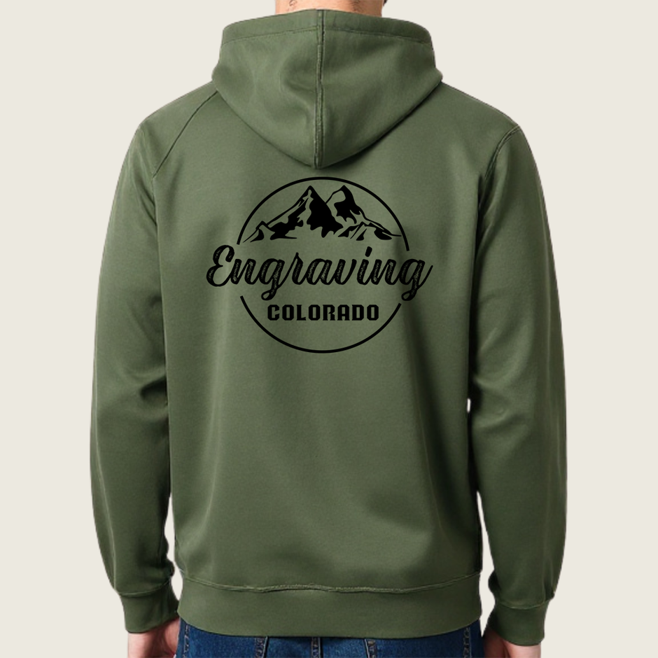 (Master Copy) Military Green Cotton Pullover Hoodie