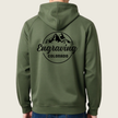 (Master Copy) Military Green Cotton Pullover Hoodie