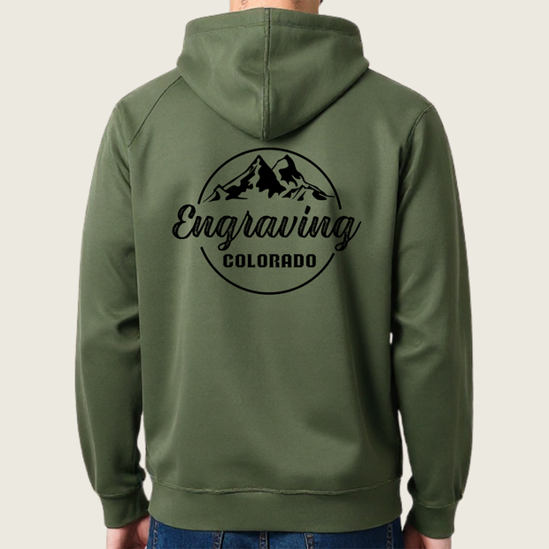 (Master Copy) Military Green Cotton Pullover Hoodie