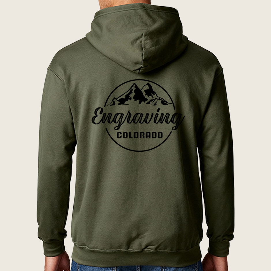(Master Copy) Military Green Dri Fit Pullover Hoodie