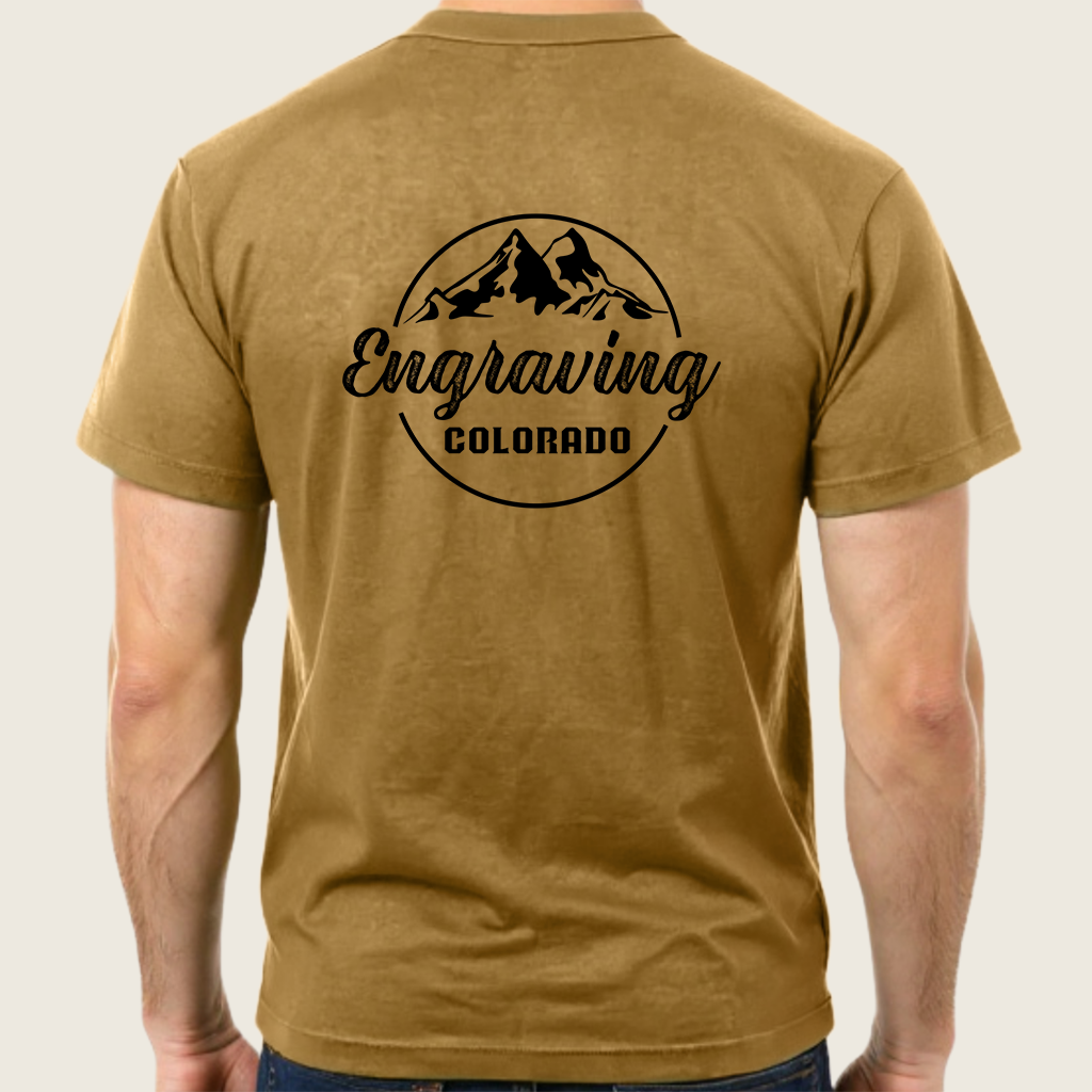 (Master Copy) Coyote Brown Cotton T-Shirt