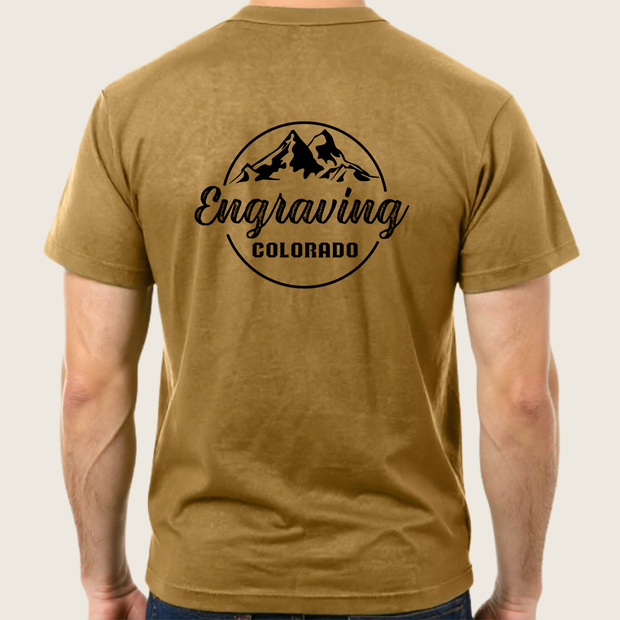 (Master Copy) Coyote Brown Cotton T-Shirt