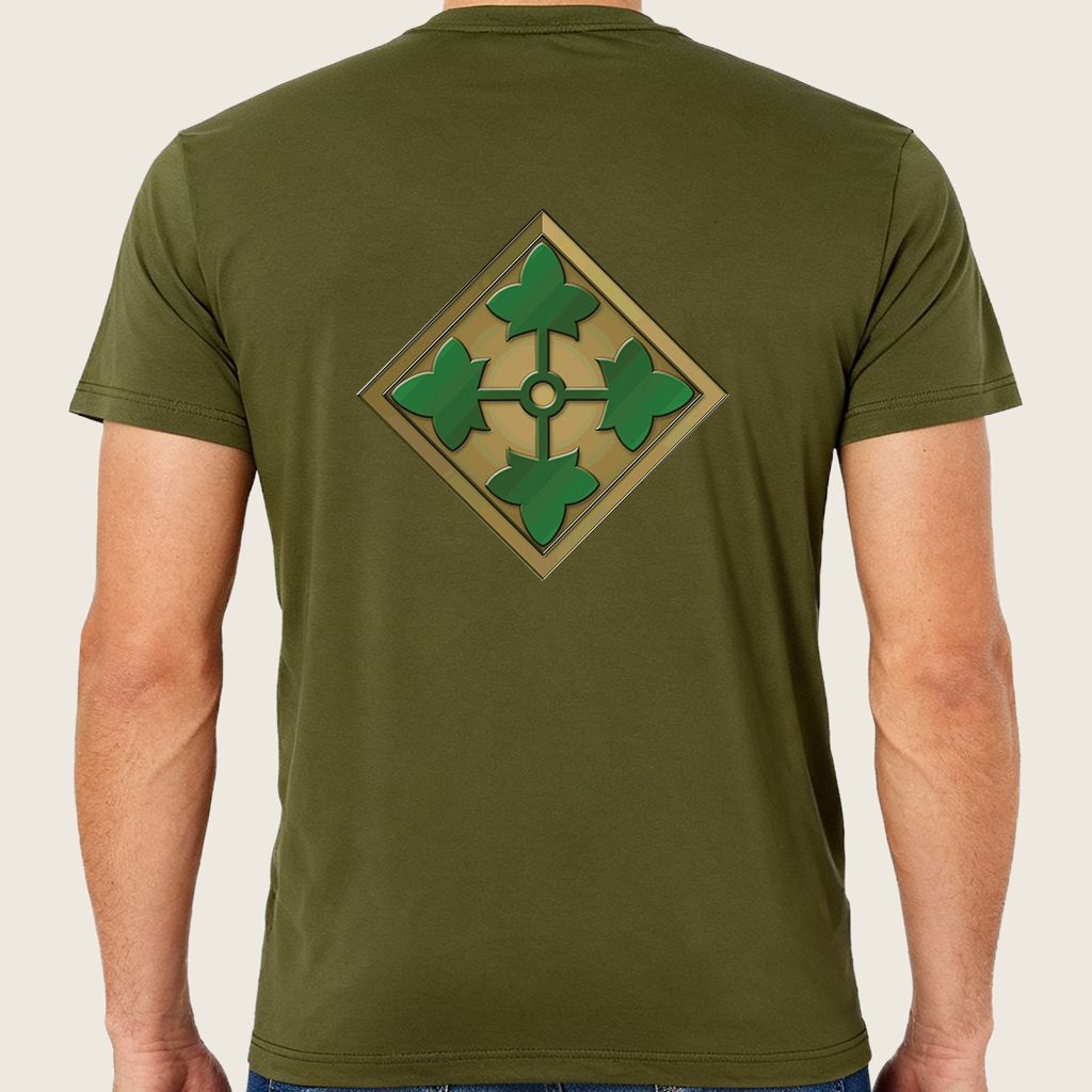 4ID Military Green Dri Fit Performance T-Shirt