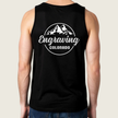Engraving Colorado Black Cotton Tank Top