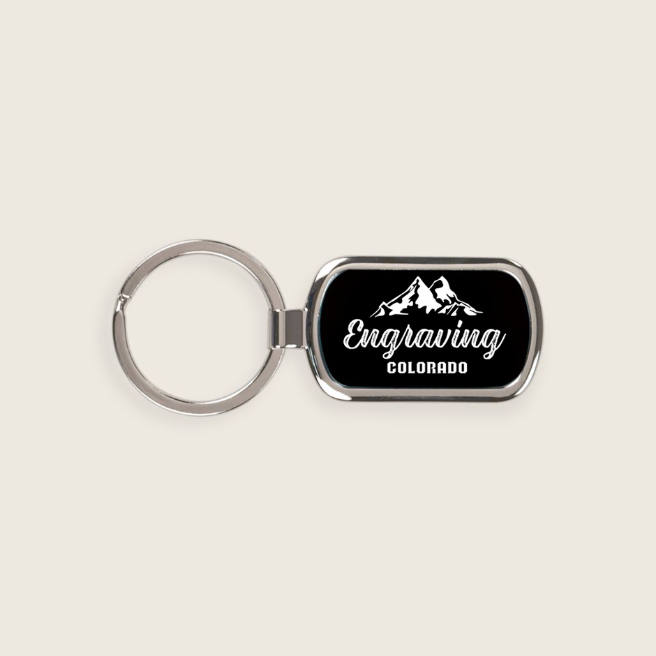 Engraving Colorado Key Chain