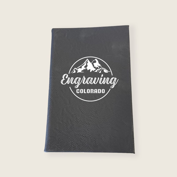 (Master Copy) Black/Silver Leatherette Journal