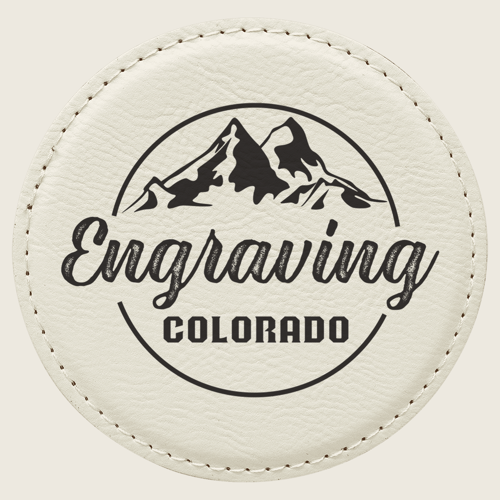Engraving Colorado Coaster