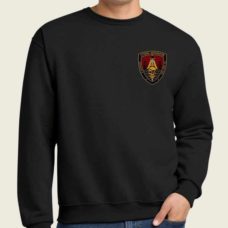 LD CO A Black Crewneck