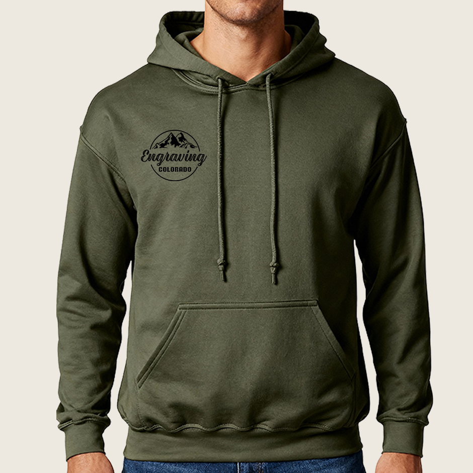 (Master Copy) Military Green Dri Fit Pullover Hoodie