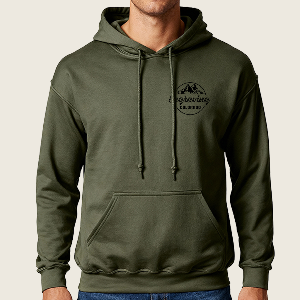 (Master Copy) Military Green Dri Fit Pullover Hoodie