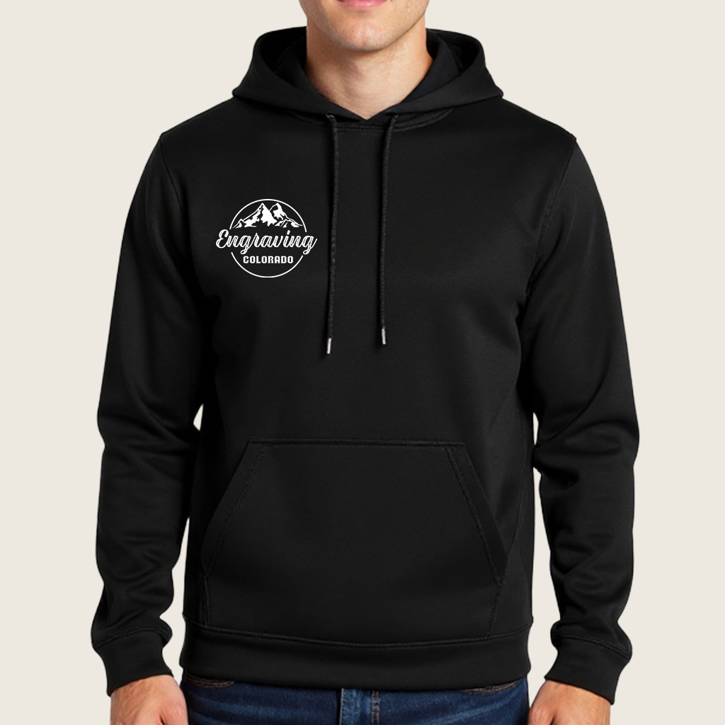 (Master Copy) Black Dri Fit Pullover Hoodie