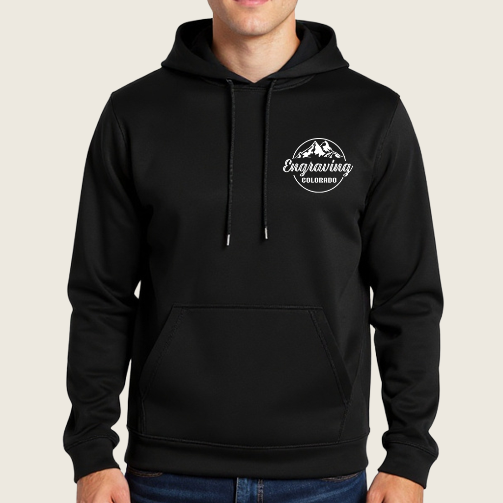 (Master Copy) Black Dri Fit Pullover Hoodie