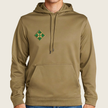 4ID Coyote Brown Dri Fit Pullover Hoodie