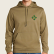 4ID Coyote Brown Dri Fit Pullover Hoodie