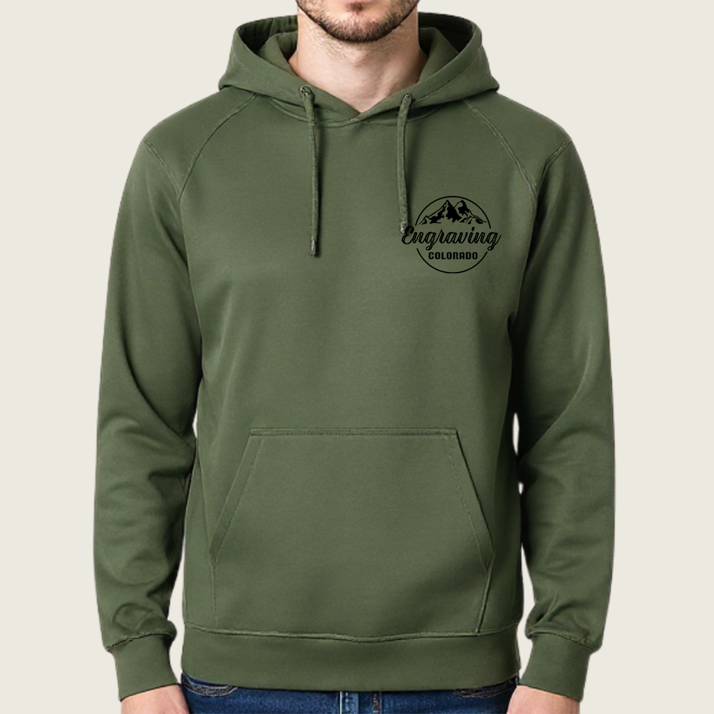 (Master Copy) Military Green Cotton Pullover Hoodie