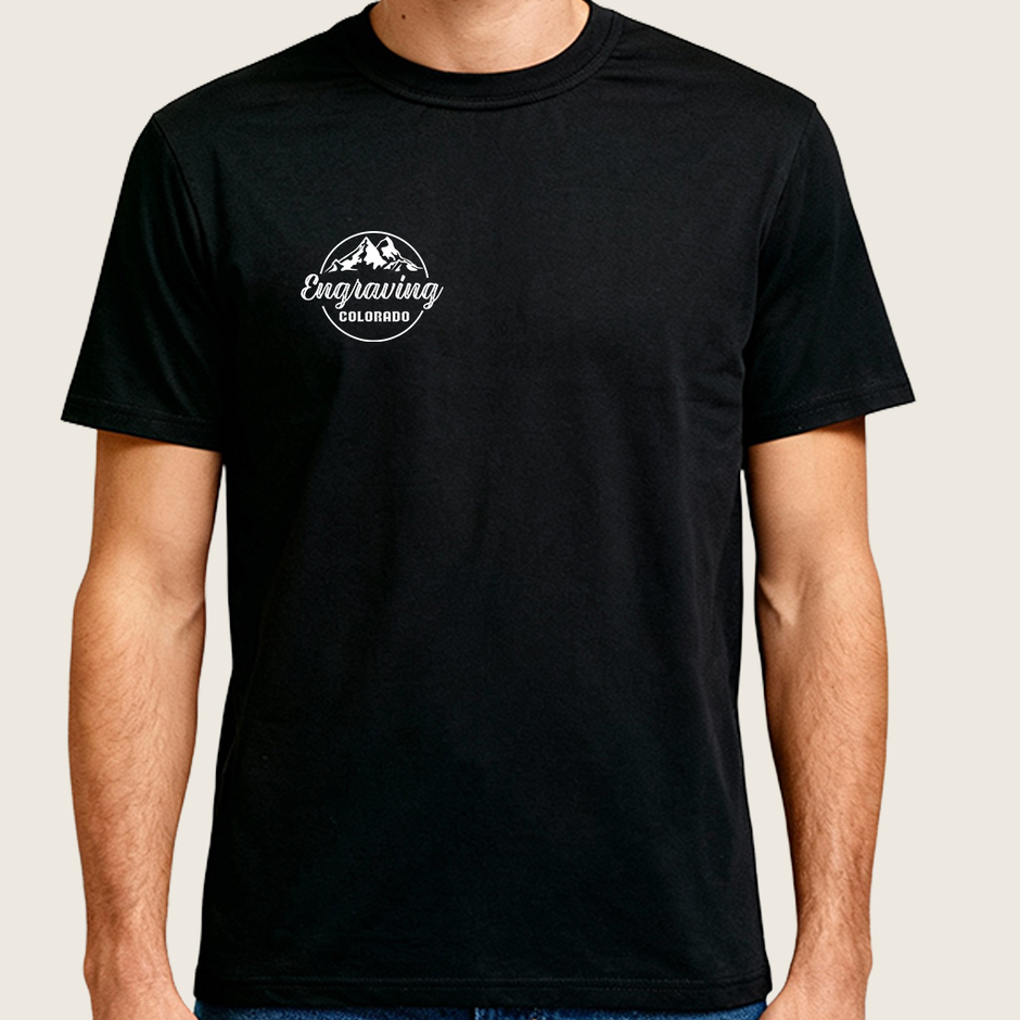 (Master Copy) Black Cotton T-Shirt