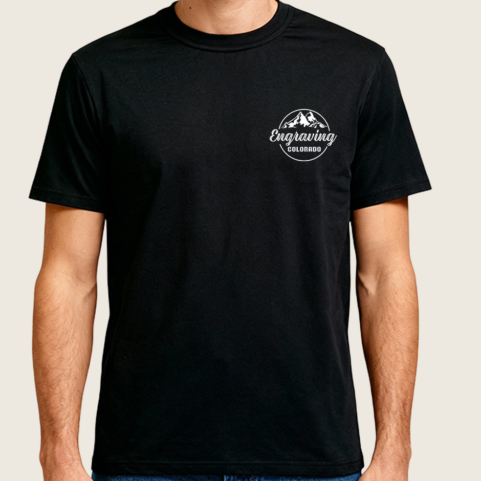 (Master Copy) Black Cotton T-Shirt