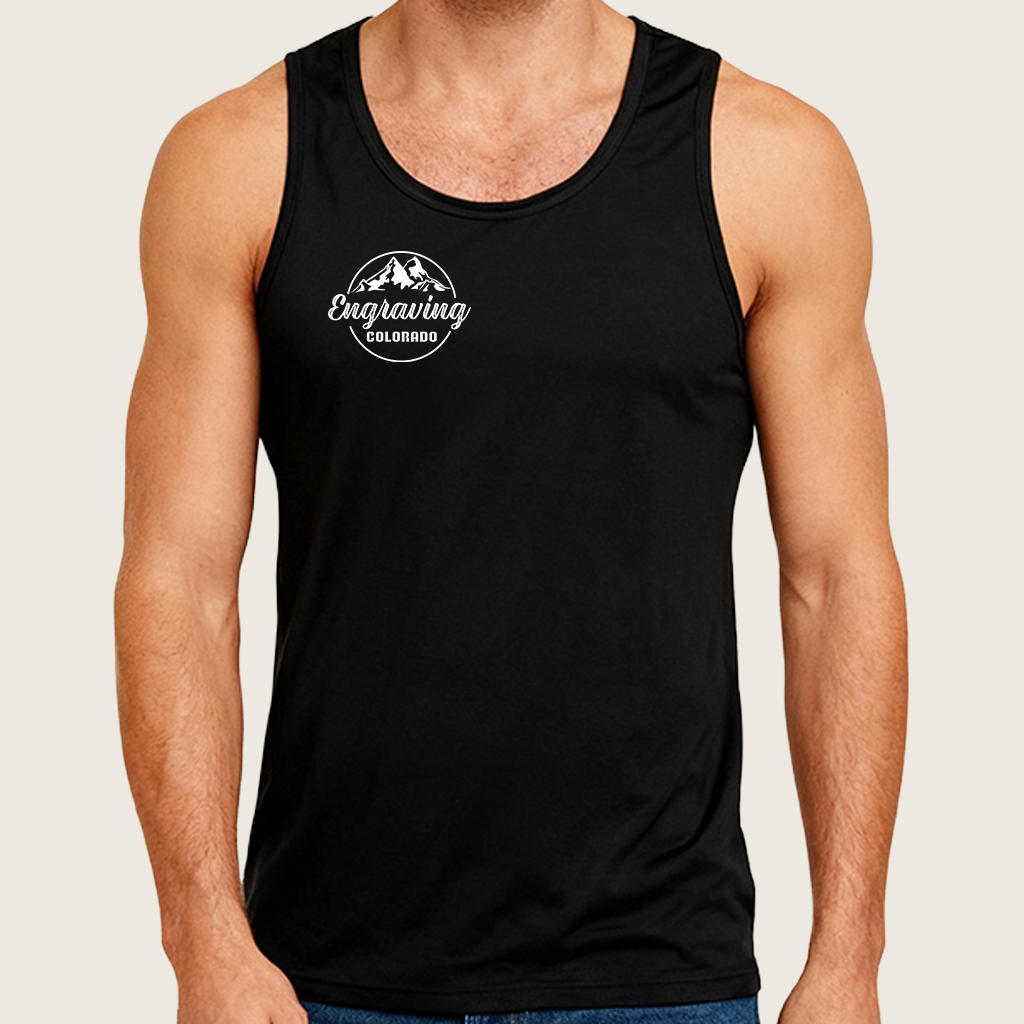 (Master Copy) Black Dri Fit Tank Top