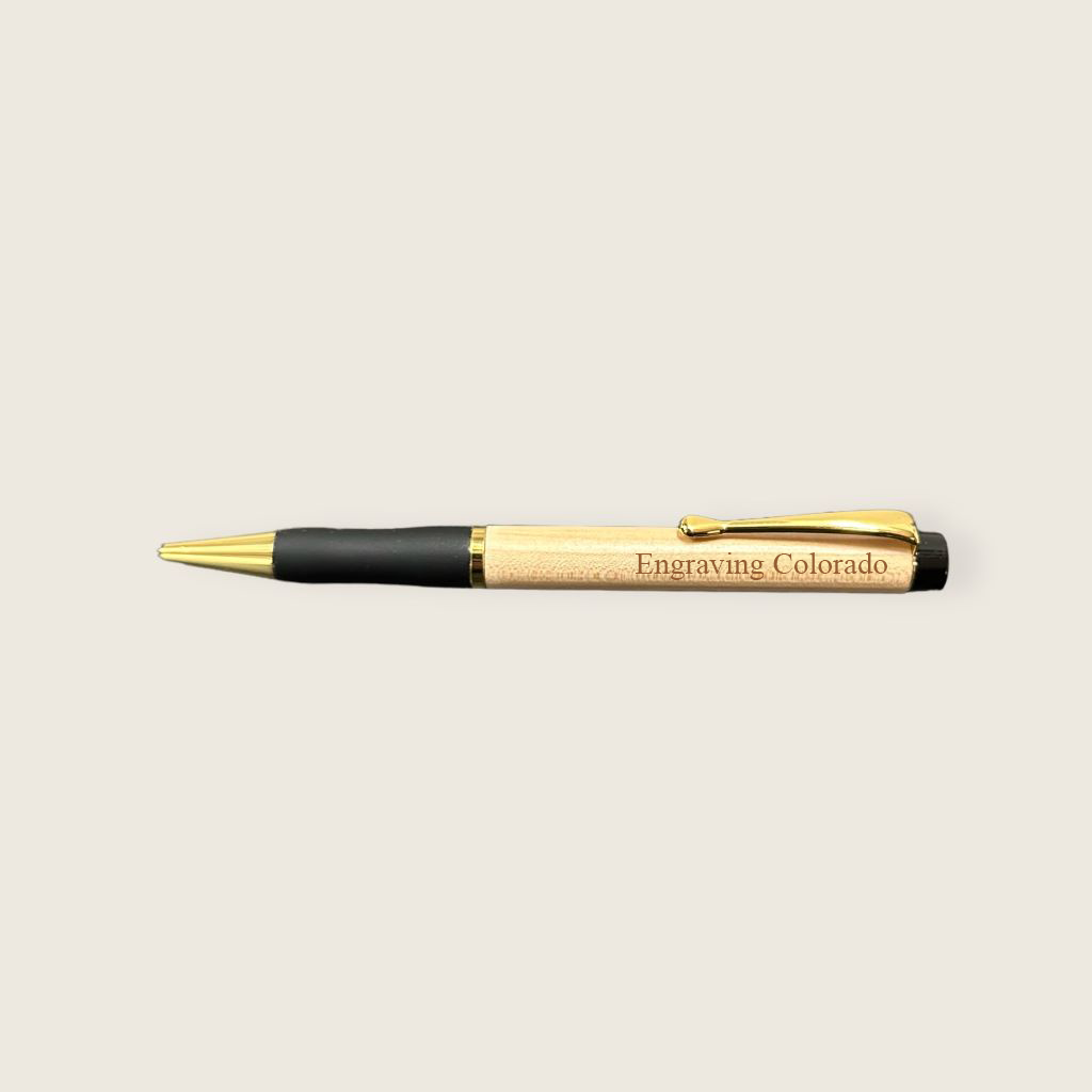 Engraving Colorado Maple Pen