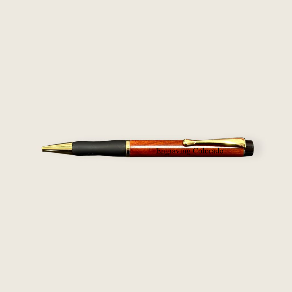 Engraving Colorado Rosewood Pen